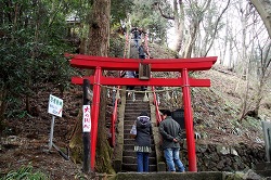 飯縄大権現への階段