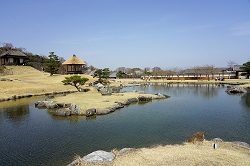 昆明池と中島