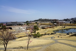 梅の茶屋からの眺め