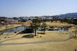 梅の茶屋からの眺め